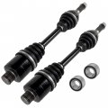 Caltric Rear Left And Right Cv Joint Axle With Bearing Compatible Polaris Sportsman 500 4x4 Ho 2006-2013