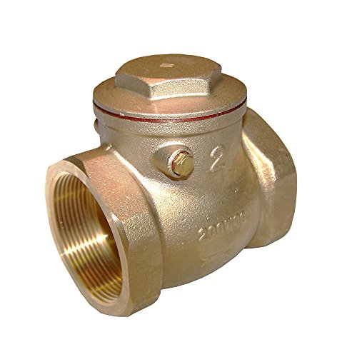 American Valve G31 Lead-free Brass Swing Check With Fip Threaded Ends 1 2-inch