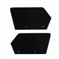 Maier Utv Rear Number Plates Black For Polaris Ranger Rzr Xp 900 2011-2014 