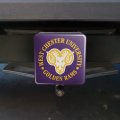 West Chester University Primary Logo Tow Trailer Hitch Cover Plug Insert 2