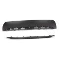Rear Bumper Lower Cover For Toyota Corolla Le Xle 2020 2021 Black Pp Material 2 Piece Set Interchange Part Number 52169-02060 
