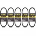 Qazaky 5 Pcs Go Kart Drive Belt Compatible With Yerf Dog 2091 Q430203w Q43103w Q43203w Manco Carter 5 5hp 6 203591a 203591b