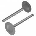 Caltric Intake And Exhaust Valve Compatible With Kawasaki Bayou 300 1986 1987 1988 1989 1990 1991-2004