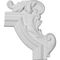 Ekena Millwork Pml130pm-r Pompeii Panel Molding Corner Right3 4-inch X0 5 8-inch 1 1 