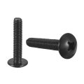 1 4-20 X 1-1 4 Truss Head Phillips Machine Screws Full Thread Drive 304 Stainless Steel 18-8 Black Oxide Finish Quantity 20 