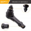 Ocpty New 2-piece Fit For 2006-2010d Explorer For Mercury Mountaineer 2007-2010 Sport Trac 2 Outer Tie Rod End