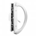 Prime-line C 1225 Mortise Style Sliding Patio Door Handle Set Replace Old Or Damaged Handles Quickly And Easily A White Diecast 