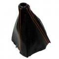 Vms Racing 88-91 Orange Stitch Shift Boot For Honda Civic Crx 1988-1991 