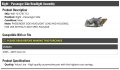 Right Passenger Side Headlight Assembly Compatible With 2005-2007 Scion Tc Without 2007 Spec Package