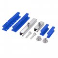 X Autohaux Car Paintless Glue Puller Tab Dent Repair Kit Removal Pulling Tool Handle Lifter For Auto Body Panel Dents Blue