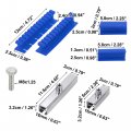 X Autohaux Car Paintless Glue Puller Tab Dent Repair Kit Removal Pulling Tool Handle Lifter For Auto Body Panel Dents Blue