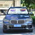 Oarencol Colorful Women Eyes Hello Gorgeous Windshield Sun Shade Car Foldable Umbrella Sunshade Blocks Uv Rays Heat Keep