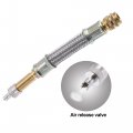 X Autohaux 4pcs 103mm 4 06 Tire Valve Stem Extension Inflator Extender Hose Universal Fit For Car Motorcycle Bicycle