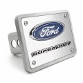 Ipick Image Made For Ford Super-duty 3d Logo Brushed 3 8 Thick Billet Aluminum 2 Tow Hitch Cover