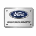 Ipick Image Made For Ford Super-duty 3d Logo Brushed 3 8 Thick Billet Aluminum 2 Tow Hitch Cover