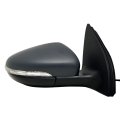 Spieg Vw1321134 Passenger Side Mirror Replacement For Volkswagen Golf 2010-2014 Power Heated Turn Signal Light Primed Cover 
