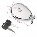 Topteng Fuel Gas Tank Cap Cover Key Fits For Kawasaki Zr1100 Bj250 Vn1500 Zl600 Vulcan 400 500