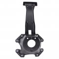 Motoku Spare Tire Mount Bracket With 3rd Brake Light And Harness For Jeep Wrangler 2007-2018