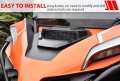 Sautvs Sport Hood Scoop With Mesh For Cfmoto Zforce 950 20-24y Grille Kit Front Cover H O Ex Sport 2020-2024 Accessories