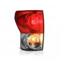 Driver Side Oe-style Red Lens Left Tail Light Housing Lamp Assembly Replacement For 2007-2009 Toyota Tundra Pickup Truck 