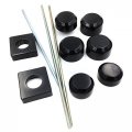 Smt-black Fork Axle Caps Cover Compatible With Suzuki Gsx-r Gsxr600 Gsxr750 Gsxr1000 B00rnirg6i