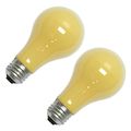 Ge Lighting 61435 90 Watt Yellow Bug Light 2 Count 