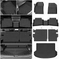 Seltos Floor Mats Car For Kia 2024-2026 All Weather Full Set Cargo Liner With Backrest Mat Accessories Heavy Duty Waterproof 