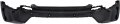 Rear Bumper Cover For Je-ep Cherokee 2019 2020 2021 2022 2023 W Sensor Holes Replacement 68407957aa Ch1100a49