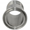 316 Stainless Steel Od 51mm 2 Sanitary Hose Barb Adapter Pipe Fitting Ss316 Fits Tri Clamp 64mm Ferrule