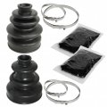 Front Inner Outer Axle Cv Boot Kit For Honda Foreman 450 Trx450s Es 4x4 S 1998-2001 