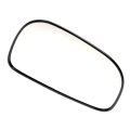 Door Mirror Glass For Hyundai Santa Fe 2001 2002 2003 2004 2005 2006 Plastic Clear Convex Manual Adjustment With Backing Plate 