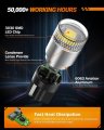 194 Led Light Bulbs 6000k White W5w 168 2825 T10 Car Interior Replacement For License Plate Dome Map And Courtesy Lights Pack
