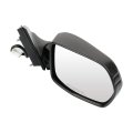 Black Passenger Side View Mirror Textured With Power Adjustment Compatible For 2012-2016 Honda Cr-v 76200t0aa01