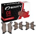 Sixity C6 Front Rear Ceramic Brake Pads For Bmw R850r 1996-2000 Complete Set 