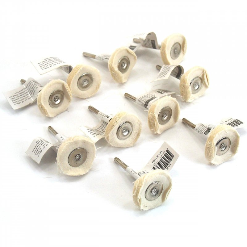 25pc Buffing Wheel Rouge Jewelers Polishing Rotary Tool