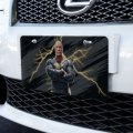 Black Adam Novelty Metal Vanity Tag License Plate Official Dc Comics Aluminum Decorative 6 In X 12 Uv And Water Resistant Multi 