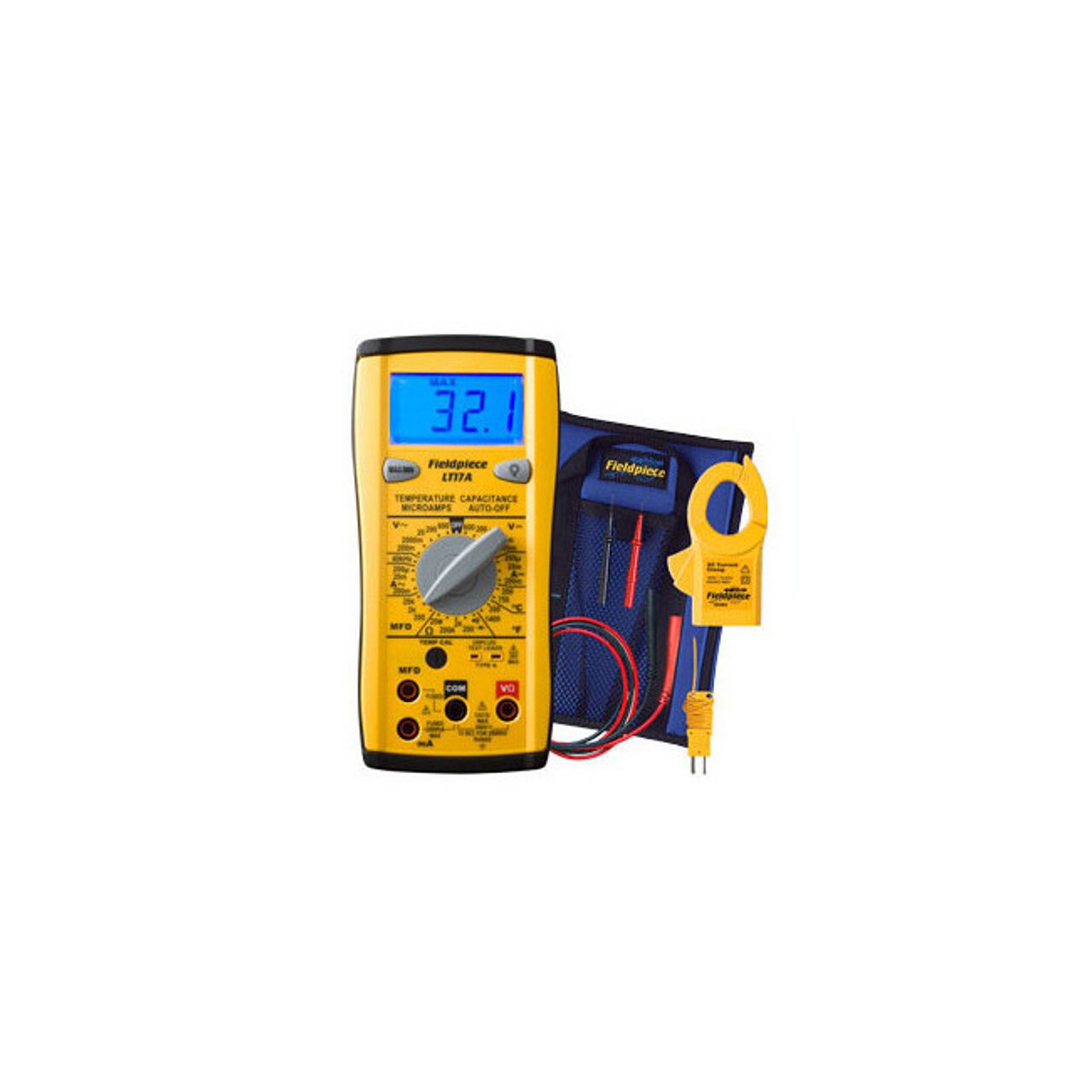 Fieldpiece Lt17a Classic Style Digital Multimeter W Temp Mfd Microamps Frequency