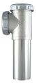 Ldr 505 6135 Kitchen Slip Connect 1-1 2-inch End Outlet Waste Tee Chrome Plated Brass 