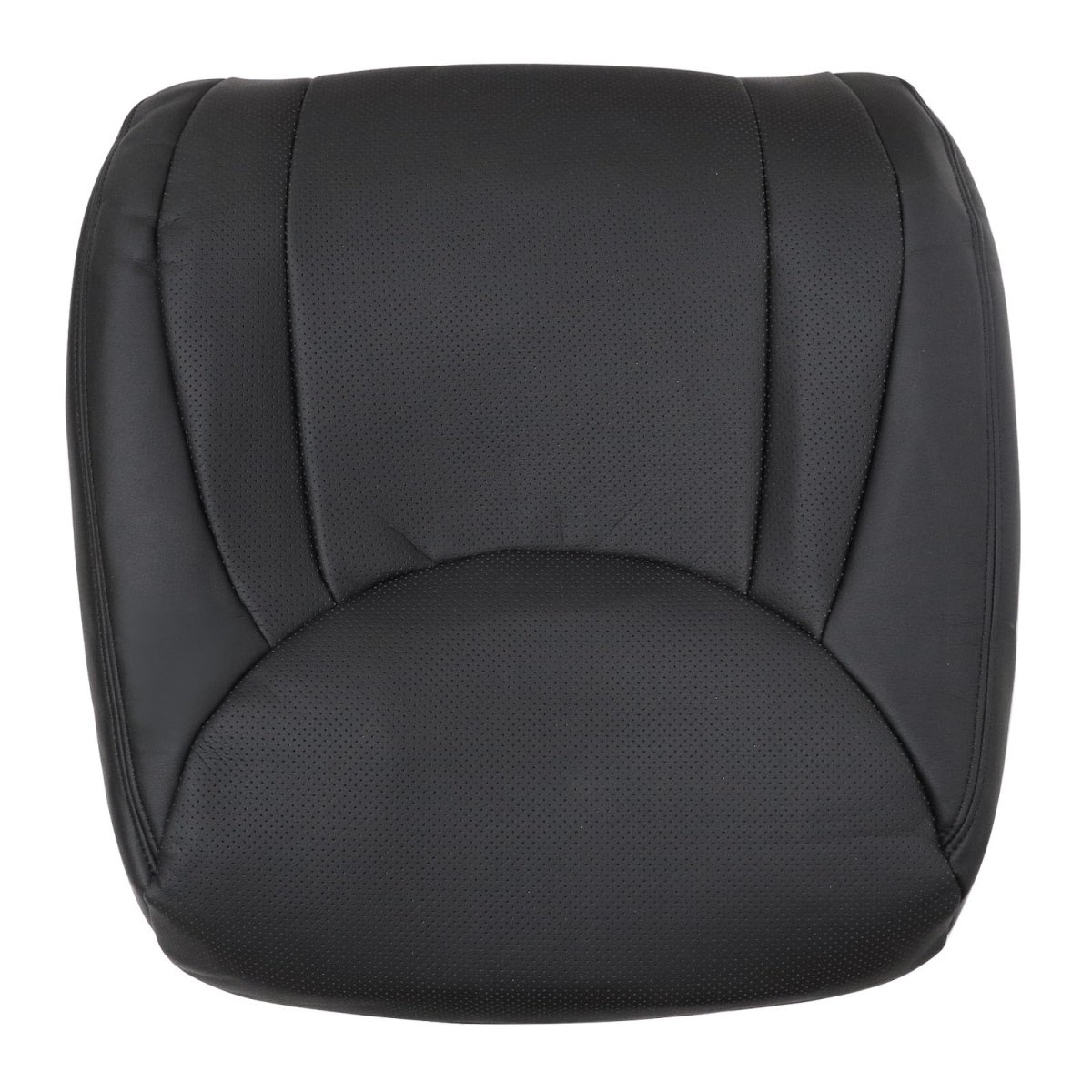 Perforated Black Front Passenger Side Lean Back Microfiber Leather Seat Cover Replacement For Lexus Ls430 2001 2002 2003 2004