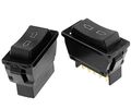 2x 12v Led Car Electric Window Aerial Up Down Rocker Switch 5pin 