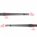 Caltric Rear Axle Compatible With Yamaha Yfz450r 2009-2021 Bkd-f5381-00-00 18p-25381-00-00 New