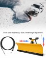 Augrex Snow Plow Control Cable Stainless Replace 56130 Fit For Westernplow Blade Fisher Snow Plows A5843a A5844 412704 W56130