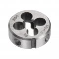 Uxcell Round Threading Dies Metric M8 X 1 Thread Right Hand High Speed Steel Hss Screw Cutting Die Repair Tool