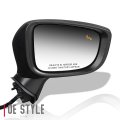 Auto Dynasty Ma1321224 Factory Style Passenger Right Side Mirror Manual Folding Power Adjust Turn Signal Blind Spot Detection