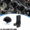 X Autohaux Black 23731-6j90b 23731-6j906 Car Camshaft Crankshaft Position Sensor For Nissan Pathfinder Altima