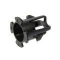 Clutch Pedal Linkage Bushing For Gmc Sierra 3500 2001 2002 2003 2004 Black Plastic Flanged Design Replacement 6c3z7a581-a 