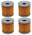 Factory Spec Fs-711 Arctic Cat Dvx 400 Kawasaki Kfx Suzuki Quad Sport Ltz400 Oil Filter 4 Pack 
