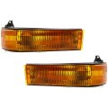Turn Signal Light For Ford Ranger 1989 1990 1991 1992 Driver And Passenger Side Pair Amber Lens Below Headlight F1tz13201c 