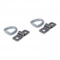 2-pack 3 8 Steel D Rings Clips Tie Down Rope Chain 5000 Car Truck Motorcycle
