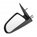 Ocpty Black Driver Side View Mirror Textured With Manual Adjustment Non-folding Compatible For 2006-2009 Mitsubishi Raider